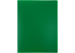 Папка-скоросшиватель пластиковая с пружиной «Стамм.», толщина пластика 0,5 мм, зеленая