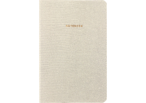 Книжка записная Lorex Reptile, 90×140 мм, 96 л., жемчужная