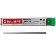 Грифели для автоматических карандашей Brauberg Hi-Polymer