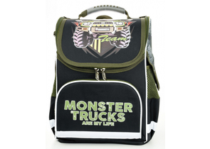 Рюкзак школьный Schoolformat Basic 17L, 260×340×140 мм, Monster Truck