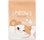 Обложка для паспорта Meshu, 92×134 мм, Sweet Cat