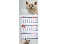 Календарь настенный квартальный на 2024 год OfficeSpace Mini Premium