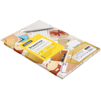 Бумага самоклеящаяся для изготовления этикеток OfficeSpace, А4, 40 шт., 48,5×25,4 мм, 50 л., матовые, белые