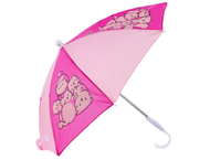 Зонт детский от дождя «Милые котики» (трость, полуавтомат)