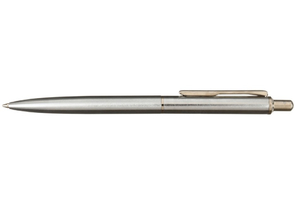 Ручка подарочная шариковая Luxor Cosmic, корпус серебристый