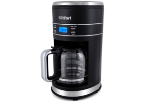 Кофеварка Kitfort KT-704-2, черная