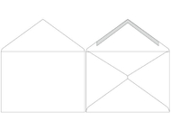 Конверт почтовый 114×162 мм (С6)