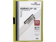 Папка пластиковая с клипом Durable Duraclip