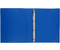 Папка пластиковая на 4-х кольцах Buro, толщина пластика 0,4 мм, синяя