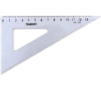 Треугольник пластиковый «Пифагор», 13 см, 30°, тонированный