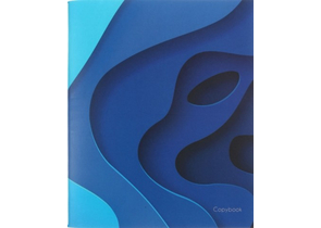 Тетрадь общая А5, 48 л. на скобе Blue.«Дизайн 2», 165×205 мм, клетка
