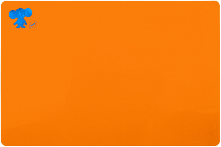 Доска для лепки «Мульти-Пульти» А4 (210×297 мм), «Чебурашка», оранжевая