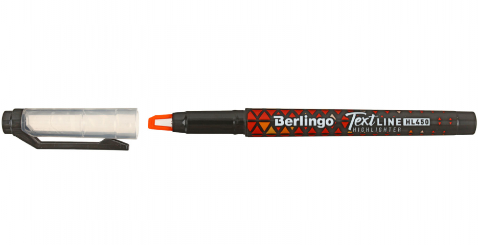 Маркер-текстовыделитель Berlingo Textline HL450 оранжевый