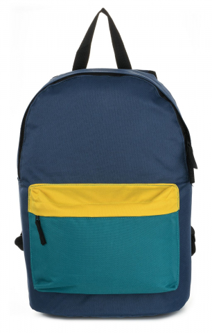 Рюкзак Creativiki Street Basic 16,8L 280×380×150 мм, синий