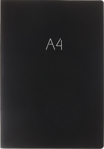 Блокнот Format (А4) 195×280 мм, 80 л., клетка/точки, №1, черный