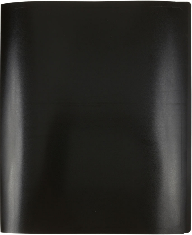 Папка пластиковая на 4-х кольцах Buro толщина пластика 0,4 мм, черная