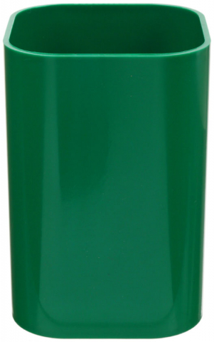 Стакан для канцелярских принадлежностей Attache 100×70 мм, зеленый